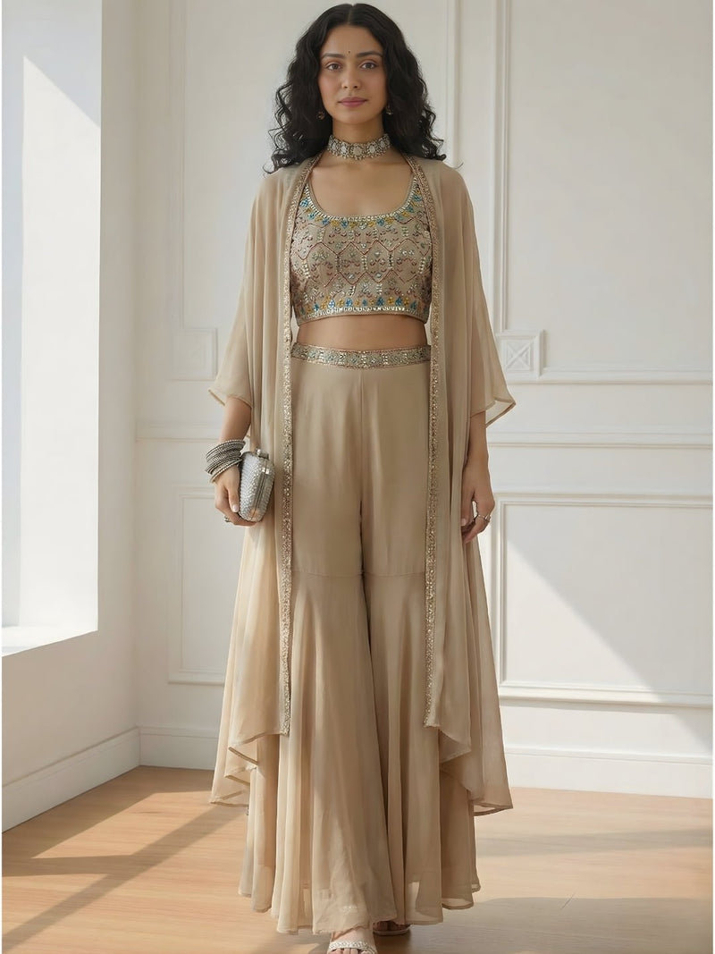 Chiku Mirrorwork Indo - Western Set - Alizeh Official