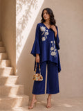Aira Blue Embroidered Co-Ord Set