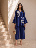 Aira Blue Embroidered Co-Ord Set