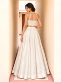 Mira Ivory Embellished Lehenga Set