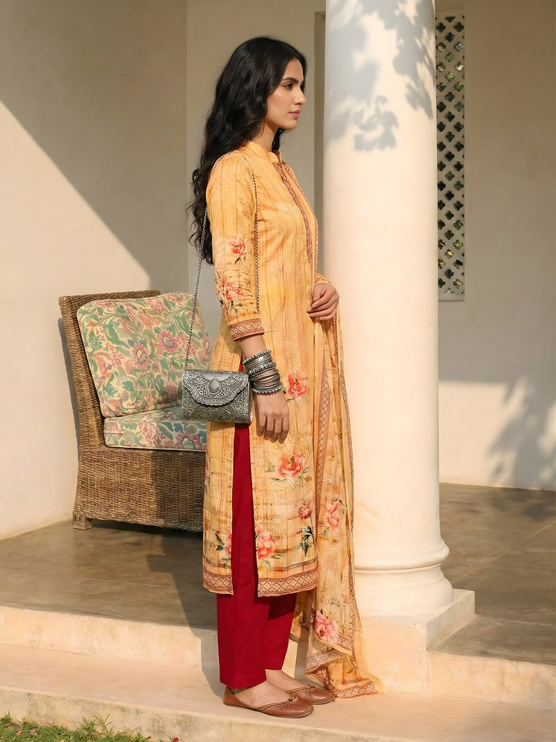 Naaya Amber Cotton Suit Set