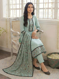 Mint Green Floral Embroidered Georgette Pant Set with Dupatta - Alizeh Official