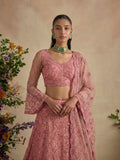 Rose Zarya Embroidered Lehenga Set - Alizeh Official
