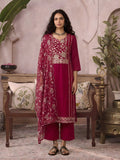 Ruby Élan Organza Kurta Set - Alizeh Official