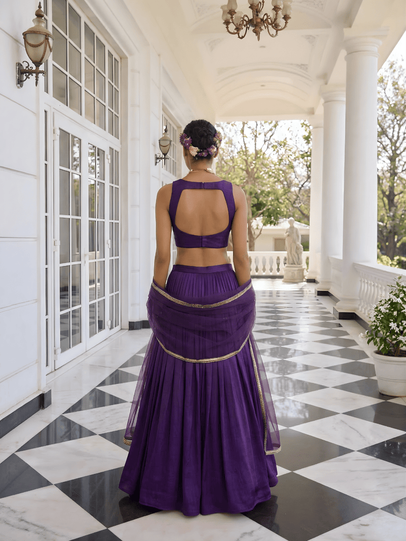 Luxury ethnic lehenga for destination wedding