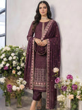 Wine Straight Embroidered Kurta Set - Alizeh Official