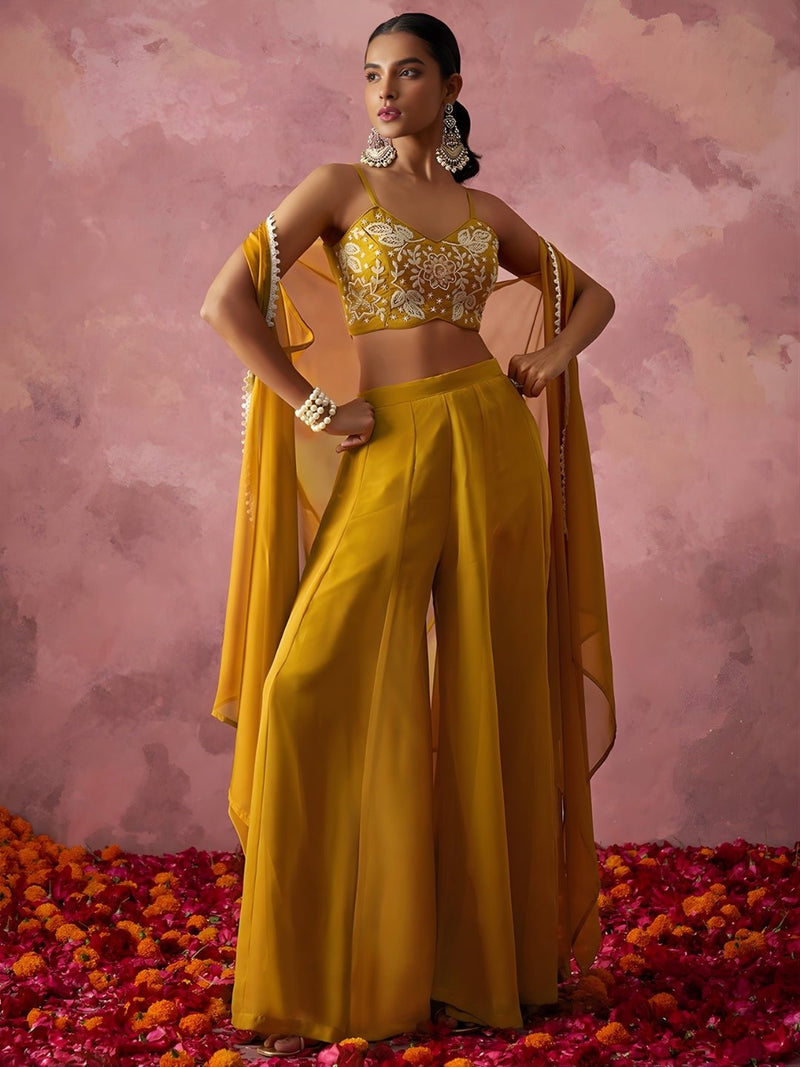 Zareen Khatli Haldi Sharara Set - Alizeh Official