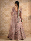 Zaria Blush Embroidered Bridal Lehenga Set - Alizeh Official